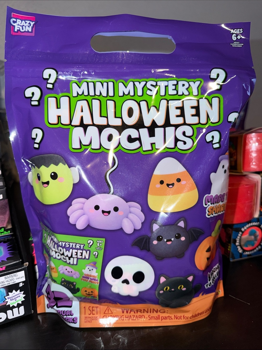 RMS Purple Halloween Mini Mystery MOCHIS 32 Pack inside ????